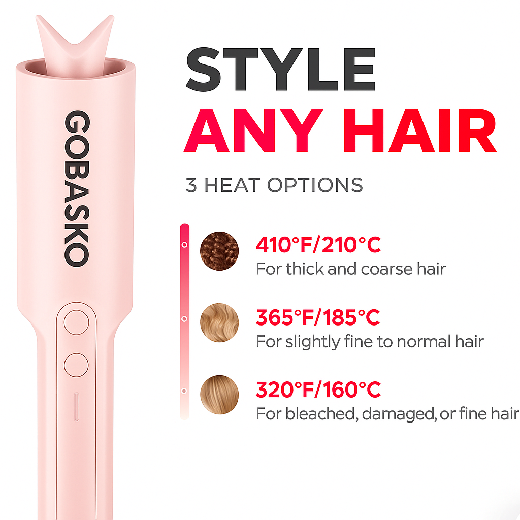 GB wave pro-Smart Auto curling iron